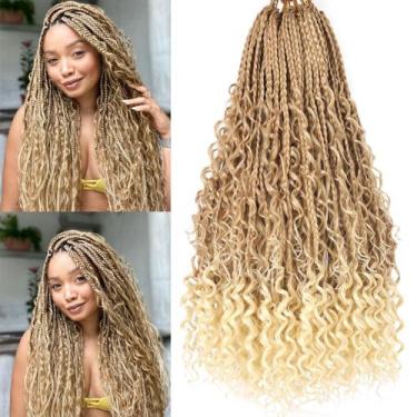 Imagem de Crochet Hair Beverlee Boho Box Braids 24 polegadas, 8 pacotes feminino