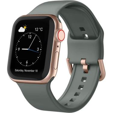 Imagem de Huoguo compatível com pulseiras Apple Watch 45 mm 44 mm 42 mm, pulseir