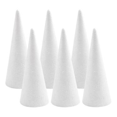 Imagem de Cones de espuma Crafjie para artes e ofícios de bricolage (10,4 x 34,5