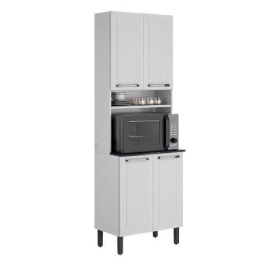 Imagem de Paneleiro em Aço 70cm Branco com Espaço para Forno Florença Itatiaia