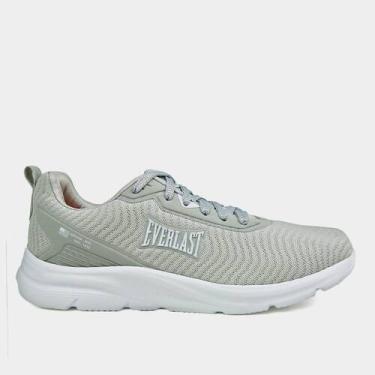Imagem de Tênis Everlast Racer II Feminino, Cinza, Branco, 41