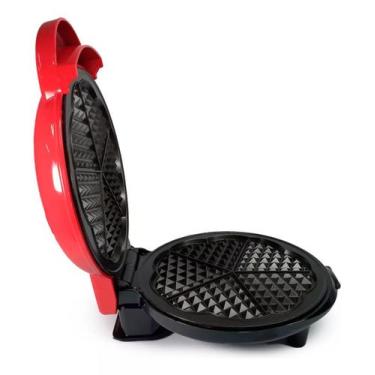 Imagem de Máquina Waffle 110v Antiaderente 5 Formas Coração 700w - SWEET HOME, V