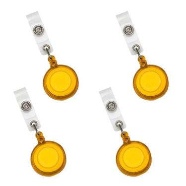 Imagem de Roller Clip Retrátil Ioiô Para Crachá e Documentos de Identificação (4