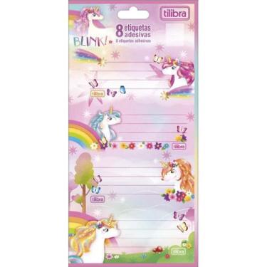 Imagem de Etiqueta Escolar Decorada BLINK com 8 Etiquetas 100X208MM - Pacote com