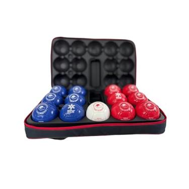 Imagem de Handi Life Sport | Conjunto de bocha brilhante superior | 13 bolas Boccia costuradas à mão | Bolas de dureza média | Esportes adaptáveis