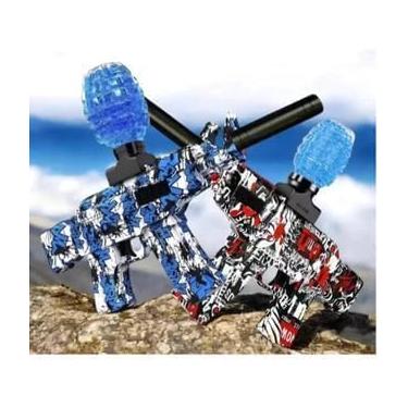 Imagem de Arminha de Gel para Diversão ao Ar Livre com Kit Completo - Cores: Sortidas envio aleatório conforme disponibilidade - Acompanha 1 arminha de gel, projéteis de gel, carregador e acessórios essenciais