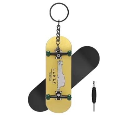 Imagem de MIRTHFEED 32mm Pro Fingerboard Complete Set | Bearing Wheels | 5 Ply Maple Deck | Anti Skid Grip Tape | Complimentary Tool | Concave Shape