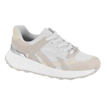 Imagem de Tenis Vizzano Casual Ref 1452.203.21918 Branco Off/bege 35