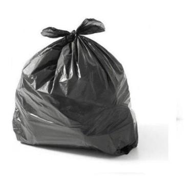 Imagem de 300 Uni Saco De Lixo Plástico Preto 20 Litros Banheiro, Copa