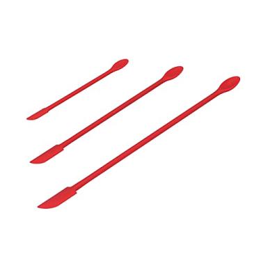 Imagem de HEEPDD Espátulas Mini Raspador para Potes de Maquiagem e Cozinha Resistente Ao Calor até 446 ° F Solução de Armazenamento de Grau Alimentício Seguro para Máquina de Lavar Louça Conjunto de 3 Peças