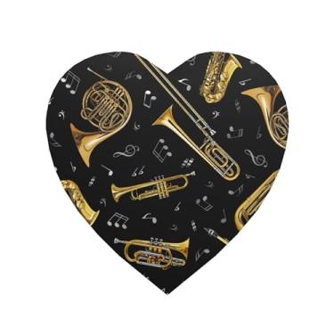 Imagem de Ímãs de geladeira com impressão de instrumentos musicais para casa, cozinha, escritório, acessórios para presente diário de inauguração de casa