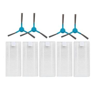 Imagem de Accessories Compatible With Cecotec Conga 2090 Main Brush Heap Filter Side Bush Robotic Vacuum Cleaner Parts(Light yellow)