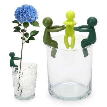 Imagem de SuessBulu Suportes de plantas para plantas de interior - Estação de propagação de plantas hidropônicas com gotas de suporte para amantes de plantas e amigos de propagação de água, 3 peças