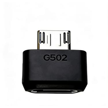 Imagem de LZYDD Adaptador de cabo micro porta USB para tipo-c para mouse gamer sem fio Logitech G502 (G502)