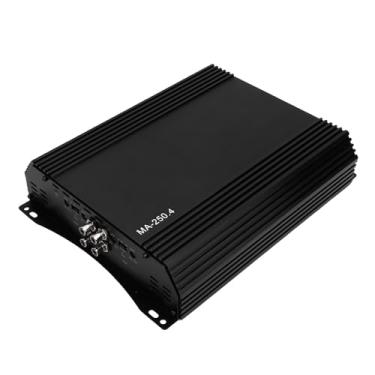 Imagem de aqxreight Amplificador de Carro de 4 Canais 12V 4 X 250W Saída de Alta Potência Amplificador Estéreo de Carro de Classe de Liga de Alumínio Canais Também Eficaz de de CanaisAmplificador de Classe de