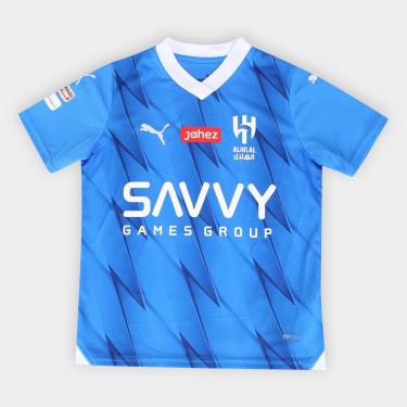 Imagem de Camisa Ah Hilal Home Infantil 24/25 Puma Neymar Jr 10-Unissex