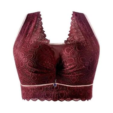 Imagem de Sutiã Sem Alças plus Size Para Mulheres Com Copas Finas Ajustáveis Lin