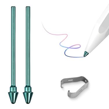 Imagem de Pontas de substituição de liga de titânio compatíveis com Galaxy Tab S11/S11 Ultra 2025 S Pen – Ajuste exclusivo apenas para a caneta S 2025 (não compatível com outros modelos) – Pontas de precisão