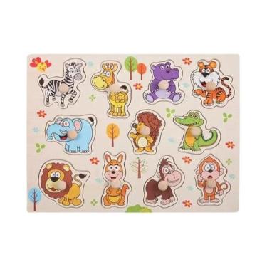 Imagem de Quebra-Cabeça De Madeira Montessori Para Crianças, Brinquedo Educativo