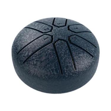 Imagem de Tambor De Aço De 3 Polegadas Com 6 Notas, Sino De Chuva Para Meditação