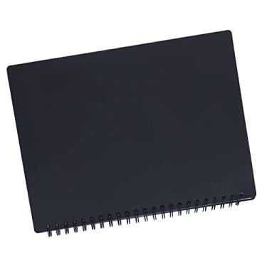 Imagem de aqxreight Pasta de Partituras Musicais para Fácil Organização e Apresentação Grande Capacidade para Material de PVC de Escritório Escolar Em Casa para Arquivos de Música e Documentos (Preto)