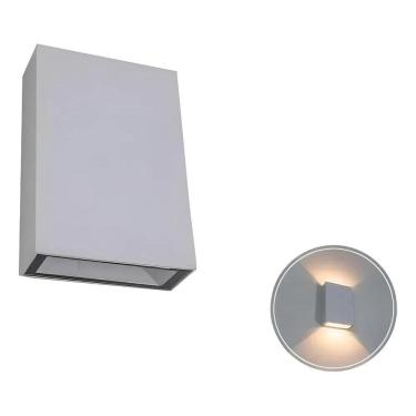 Imagem de Arandela Duo Ip65 Efeito 2 Fachos Duplo Led 4W 3000K Estrutu