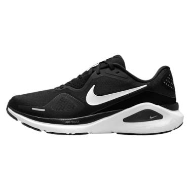 Imagem de Nike Tênis feminino Structure 26, preto/branco/cinza claro/prata metálico, 40
