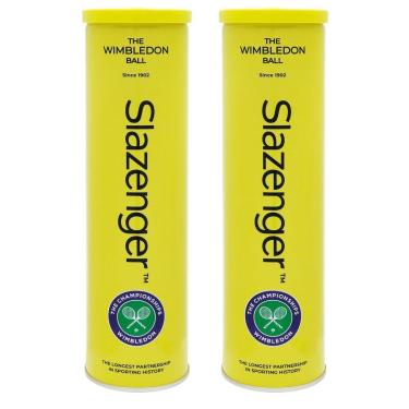 Imagem de Bola de Tênis Slazenger Wimbledon All Court com 2 Tubos-Unissex