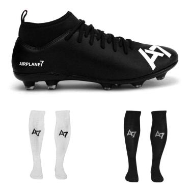 Imagem de Chuteira Botinha De Campo + 2 Meiões -Masculino