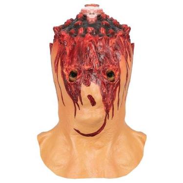 Imagem de Máscara Bloody Horror Creepy Face Gotejando Resina Sanguínea - yiweisa