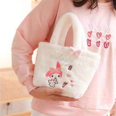 Imagem de Bolsa de pelúcia Sanrio Cinnamoroll & My Melody Kawaii 20cm - Gloome S