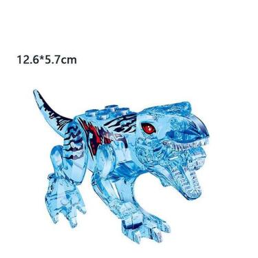 Imagem de Brinquedo de blocos de construção Jurassic Dinosaur Park compatível co