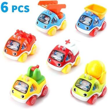 Imagem de Conjunto de carrinhos de brinquedo para crianças de 1 a 3 anos, Pull B