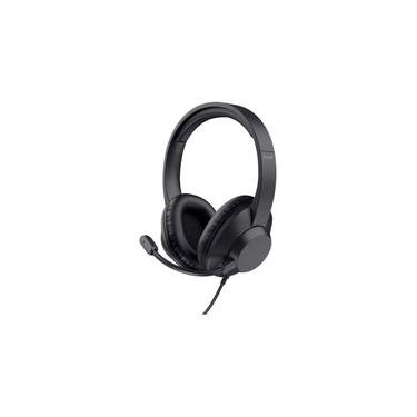 Imagem de Headset Trust Ayda Max, Conexão USB, com Microfone, Preto - 25461
