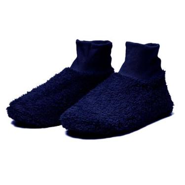 Imagem de Pantufa Para Dormir Meia Polar Super Quentinha Unissex Chinelo de Quar
