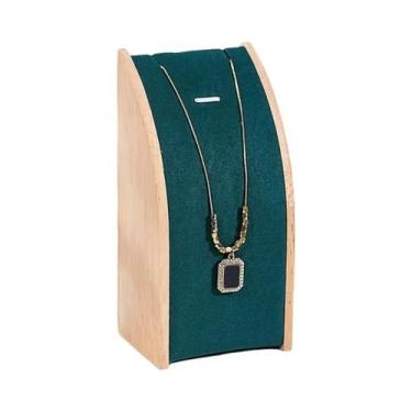 Imagem de Suporte De Exibição De Joias Em Madeira Em Formato De Arco Para Colare