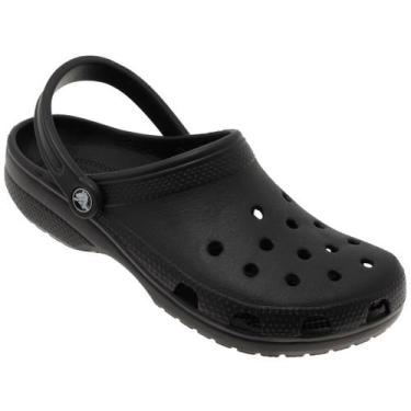 Imagem de Sandália Crocs Cayman Casual, Preto, 36