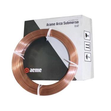 Imagem de Arame Arco Submerso Aeme EM12K com Suporte 3.18mm 25Kg