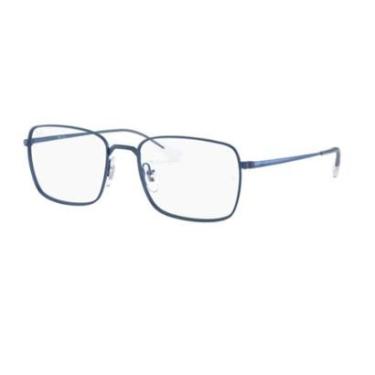 Imagem de Armação De Óculos Ray Ban Rb6437 3037 51 Azul Brilho-Masculino