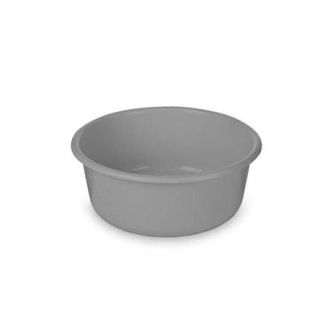 Imagem de Bacia Lisa 2,5l Plasvale Cinza