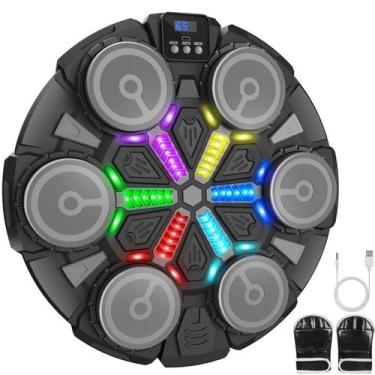 Imagem de Máquina de Boxe Musical Awinto para Crianças com Bluetooth e Alvo de S