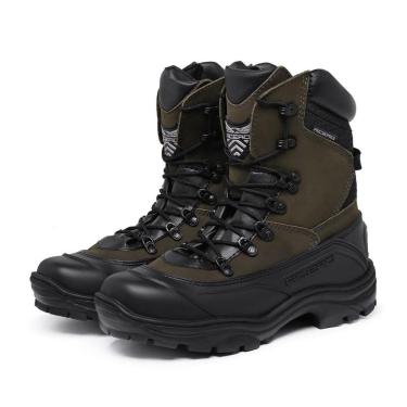 Imagem de Bota Coturno Adventure Couro Militar Acero Tiger Cano Alto Conforto-Masculino