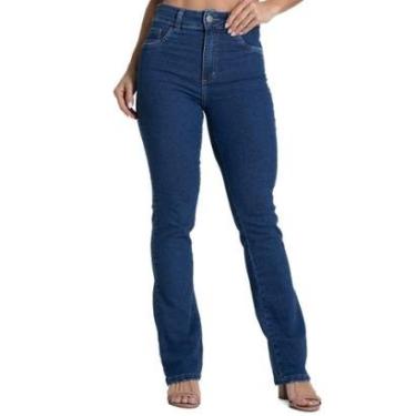 Imagem de Calça Jeans Sawary Reta - 282335 - Azul 40-Feminino
