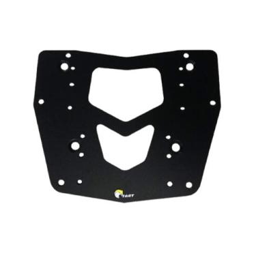 Imagem de * Chapa suporte bagageiro bauleto bau case traseiro Triumph Tiger 900 