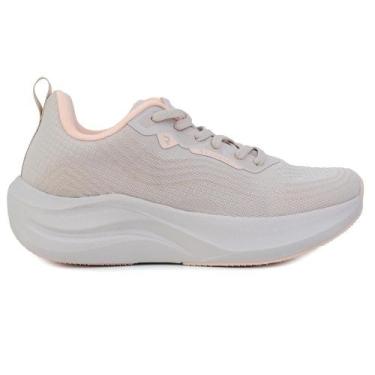 Imagem de Tênis Feminino Ramarim Running Bege - 2675, 36, Bege