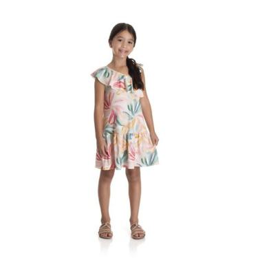 Imagem de Vestido Infantil Crepe Super Light Tmx, Off white, 8