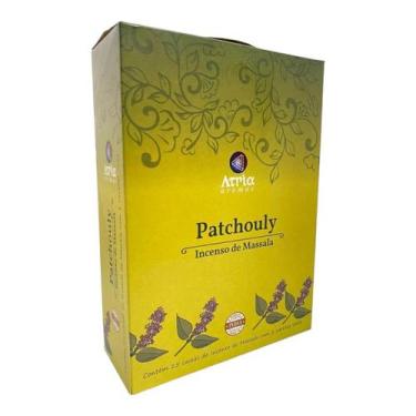 Imagem de Incenso Indiano Atria Patchouli Massala 25 Cxs C/ 8 Varetas - Lua Míst