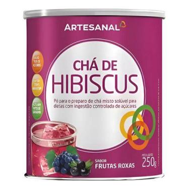 Imagem de Chá de Hibiscus Frutas Roxas - 250g - Farmácia Artesanal