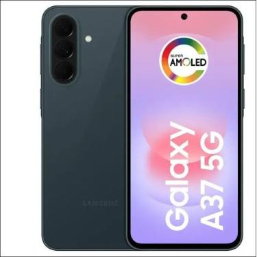 Imagem de Samsung Galaxy A37 5G Verde 256GB 8GB RAM - Tela AMOLED 120Hz Câm. 50M