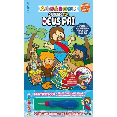 Imagem de Livro - Colorindo com Deus Pai Aquabook